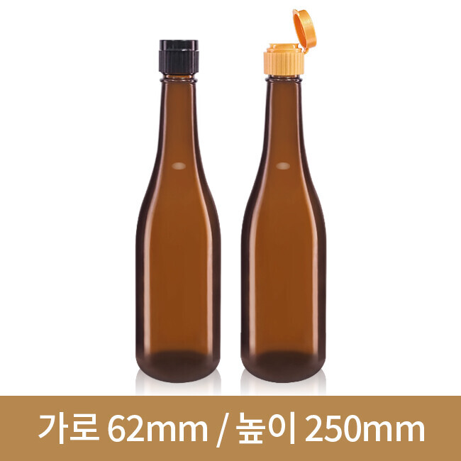 유리병 [똑딱이마개]갈색소주 375ml 40개(K)<특가>
