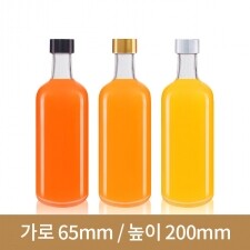 유리병 [스탬빙]원형소주 375ml (K)(무료샘플)